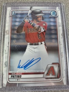 2020 Bowman Chrome - Prospect Autographs Wilderd Patino #CPA-WP (AU, RC) T450 - Picture 1 of 2
