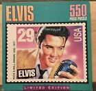 Elvis Presley Postage Stamp Puzzle Mb 550 Piece 18? X 24?