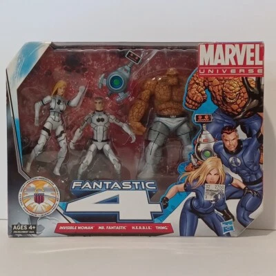 Hasbro Marvel Universe Fantastic Four Paquete de 4 3,75 Figuras NUEVO SELLADO HERBIE Foto 1 de 4