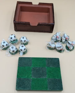 Soccer Theme Tic Tac Toe Board Game - Picture 1 of 7