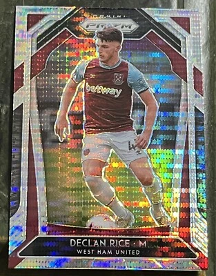 2020-21 Prizm Premier League Soccer Silver Prizm Declan Rice West Ham Breakaway - Image 1 of 2