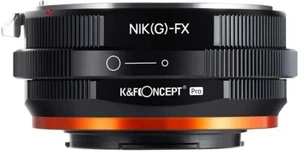 K&F Concept Lens Adapter for Nikon G/F/AI/AIS/D/AF-S Lens to Fuji X Cameras - Picture 1 of 8
