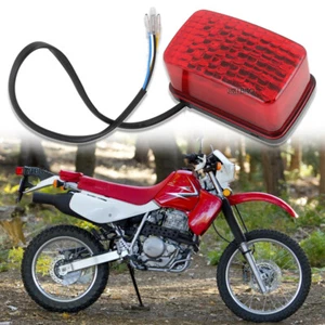 Motorcycle 26 LED Tail Light Taillight Running Brake Light Red For Honda 650  - Picture 1 of 16