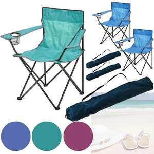 Campingstuhl Strandstuhl faltbar Klappstuhl Stuhl Faltstuhl Anglerstuhl faltbar - Bild 1 von 31