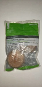 NEW Set of 2 - Natural Wood Closet Rod Sockets (Fits up to 1-3/8" Poles)  - Picture 1 of 2
