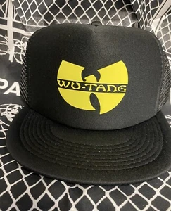 wu tang clan hip hop trucker hat - Picture 1 of 3