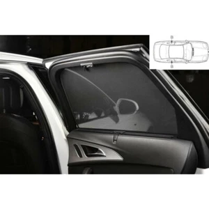 Parasole per BMW X6 (E71) 5 Porte dal 2008, Mascherine 2 Pezzi Porte Posteriori - Foto 1 di 7