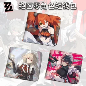 Zenless Zone Zero PU Billfold Short Wallet Anime Cosplay Money Clip Student Gift - Picture 1 of 9