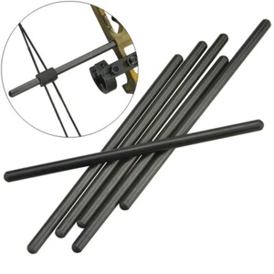 1 Stck. Carbon Compound Schleife Schnur Stabilisator Suppressor Stab Schalldämpfer Bogenschießen DECUT - Bild 1 von 11