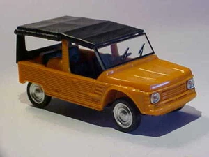 Citroën Mehari 1970 4 pulgadas plástico sólido 1/43/diecast como nuevo suelto - Imagen 1 de 5