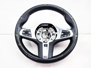BMW 1 SERIES F40 M MULTIFUNCTION LEATHER HEATED STEERING WHEEL 7857777 2020 - Picture 1 of 19