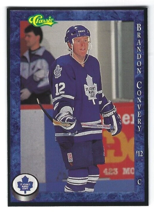 1994-95 St. John's Maple Leafs (AHL) Brandon Convery - Image 1 of 1