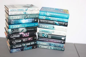 KAY SCARPETTA Books Patricia Cornwell & others 19 books Novel Lot hard cover - Picture 1 of 12