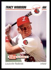 1992 SkyBox Team Sets AAA Tracy Woodson Louisville Redbirds #272