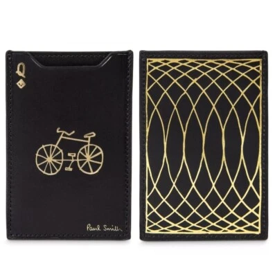 ⚡RARO⚡ PAUL SMITH No. Cartera con 9 tarjeteros Queen 'Q' de cuero *NUEVA CON ETIQUETAS* 👑 Foto 1 de 4