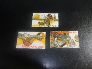 SINGAPORE 1975 Sc#222-24 Tourist Publicity Set MNH XF - Picture 1 of 1