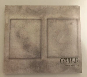 Cyphilis - Back Words CD 2002 Pennaylvania Groove Metal Band Rare NEW SEALED! - Foto 1 di 2