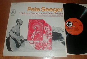 PETE SEEGER Orig 1968 "3 Saints, 4 Sinners & 6 Other People" LP UNPLAYED - Imagen 1 de 1