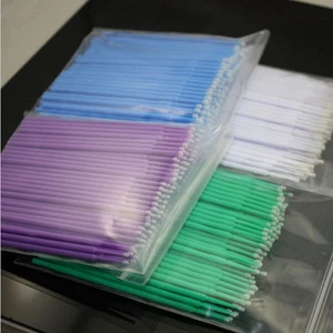 400pcs/set Dental Disposable Micro Applicator Brush Bendable 1.2/1.5/2.0/2.5mm - Picture 1 of 12