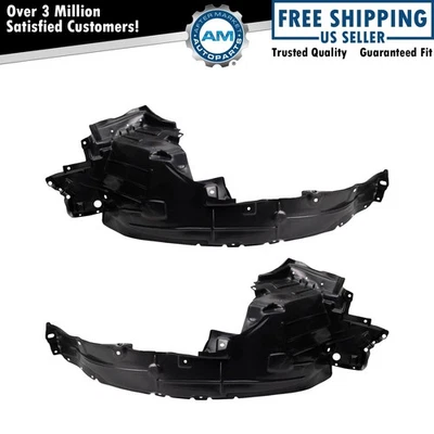 Juego de forro de guardabarros interior delantero para Nissan Versa Note 2015-2017 Foto 1 de 4