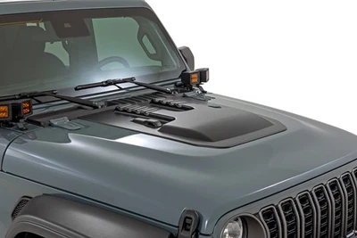 Rough Country Hood Scoop for 2018-2025 Jeep Wrangler/Gladiator - HS60010 - Image 1 of 4