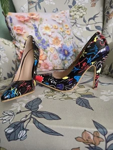 Schuhe 37, Bunte Lackschuhe - Bild 1 von 2