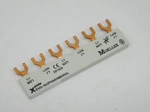 Klöckner Moeller EVG-16/2PHAS/6Modul Schienenblock EVG-16 - Picture 1 of 4