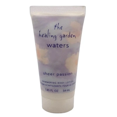 Y2K The Healing Garden Waters Sheer Passion мерцающий лосьон 1,85 унц винтажный неиспользованный запас - Изображение 1 из 4