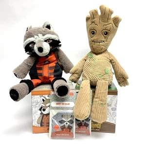 Scentsy Buddy Bundle: GROOT & ROCKET w/ 2 Scent Paks *New* - Picture 1 of 13