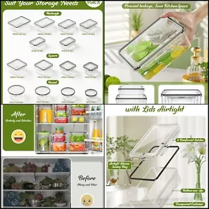 40-Piece Food Storage Containers with Lids for Kitchen Storage and Organization - Picture 1 of 8