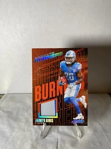 2023 Panini Absolute - Jahmyr Gibbs RC - Absolute Burners 38/49 - Detroit Lions - Picture 1 of 3