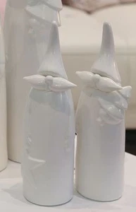46363 Santa Nico Porzellan Weiss matt 2fach sortiert Höhe 19cm - Bild 1 von 1