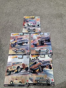 Hot Wheels Drag Strip Surtido FPY86-957R Juego de 5 Coches 1/64 - Imagen 1 de 6