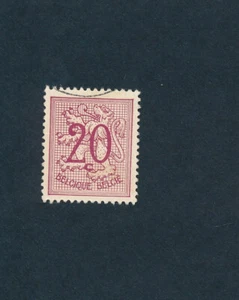 Briefmarke, Belgien, 20C, alter heraldischer Löwe, 1960? b; B14B - Bild 1 von 2