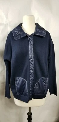 Chaqueta acolchada para mujer Chicos tejida botones ocultos bolsillos chico 2 talla 12 grande Foto 1 de 4