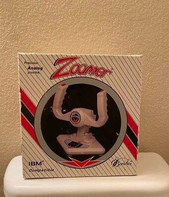 Beeshu Zoomer Flight/Steering Controller for IBM 1990 New in Box with Manual - Image 1 of 4