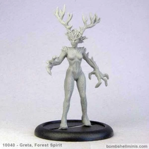 Bombshell Miniatures: Greta, Forest Spirit Female tree spirit - Imagen 1 de 1
