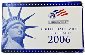 2006-S US Mint Proof Set 10 coins includes original government packaging + COA. - Picture 1 of 5