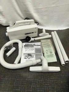 Oreck XL RBB870-AW Compact Handheld Vacuum Attachments +6 Bags Clean Tested USA - Picture 1 of 19