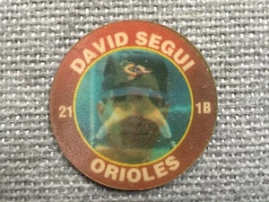 David Segui 1991 Score 7-11 Slurpee Disc - Picture 1 of 1