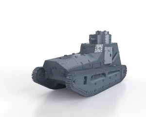 WWI - GERMAN LEICHTER KAMPFWAGEN II - 1/56 1/72 1/87 1/100 3D PRINTED - Picture 1 of 5