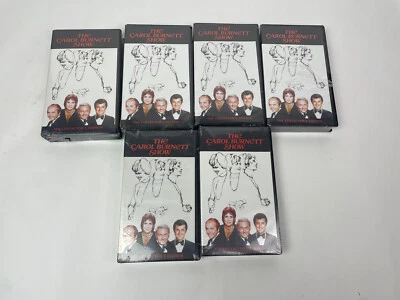 THE CAROL BURNETT SHOW VHS Collectors Edition 6 VHS 1970's New - Image 1 of 4