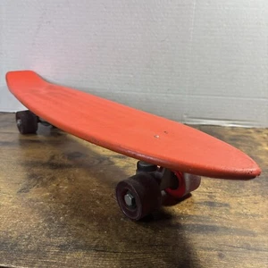Vintage 1970’s Nash Penny Sidewalk Surfer Skateboard Orange Acrylic Plastic EUC - Picture 1 of 20