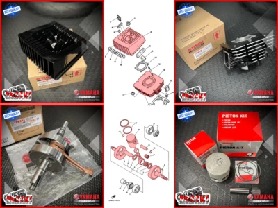 GENUINE YAMAHA RX115 RXS YT115 BORE UP KIT 135CC ENGINE REBUILD PART SET - Image 1 of 4