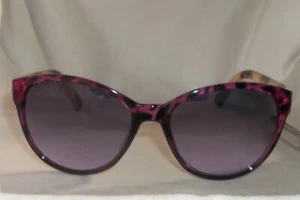 Modische Damen-Sonnenbrille rosa mit schwarzem Schildpatt Panama Jack # 414 - Bild 1 von 2