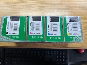 Lexmark Genuine printer ink- EXTRA High yield -8000 page yield tri color & black - Picture 1 of 6