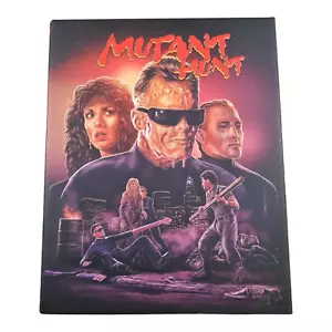 Mutant Hunt - Vinegar Syndrome - Blu-ray slipcover 80s sci-fi horror - Region A - Picture 1 of 5