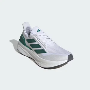 Men's Adidas UltraBoost 5X Running Shoes White / Green Sz 12 JH7248 - Picture 1 of 8
