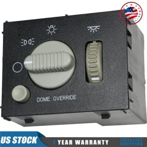 Headlight /Dome Light Dimmer Switch Fit Chevy GMC Truck SUV Sierra Yukon 1999-02 - Picture 1 of 12