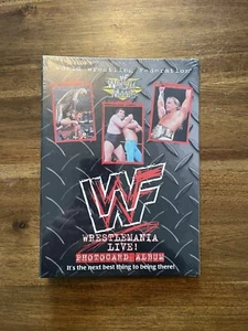 WWF Wrestlemania Live Photocard Album Comic Images WWE Wrestling Vintage 1999 - Picture 1 of 3